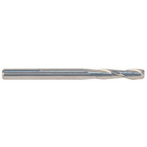Rushmore USA 2 Flute Metric Micrograin Solid Carbide Single End Mill, 3mm Size, 3mm Shank Diameter, 12mm Length of Cut, 38mm Overall Length