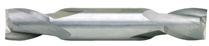 Rushmore USA 2 Flute Stub Length Solid Carbide Double End Mill, 1/4" Size, 1/4" Shank Diameter, 1/2" Flute Length, 2-1/2" Overall Length - 20-508-216