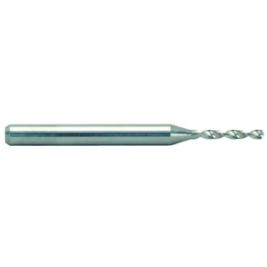Kyocera Solid Carbide 130° Point Micro Circuit Board Drill, #68 Size, 0.0310" Decimal Diameter, .400" Flute Length