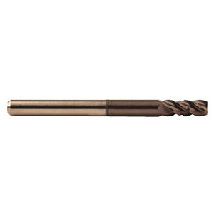 Promax 4 Flute Solid Carbide AlTiN Coated Roughing & Finishing End Mill, 1/8" Shank Dia., 1-1/2" OAL - 120-00824