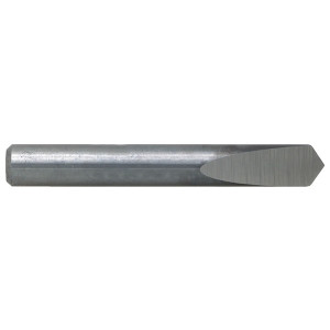 Rushmore USA Solid Carbide Straight Flute Spade Drill, 3/16" Size, .1875" Decimal Size, 9/16" Flute Length, 2" Overall Length