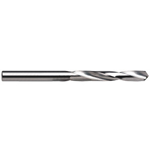 Rushmore USA Solid Carbide Jobbers Length Twist Drill, 4mm Size, .1575" Decimal Size, 35mm Flute Length, 63mm Overall Length