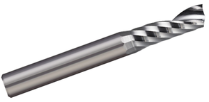 Micro 100 1/4" Size Single Flute Solid Carbide Router, For  Aluminum SFA
