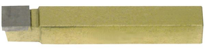 Precise Carbide Tipped Tool Bit, Square Nose, Style C6, 3/8" Grade C2