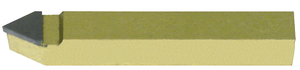 Precise USA Carbide K21 Kennametal Tipped Tool Bit, 1/4" Size, E4 Threading Tool 60° Included Angle