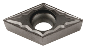 Korloy 55° Diamond, Indexable Carbide Turning / Boring Insert, DCMT3(2.5)1-HMP PC9030 - 22-286-611