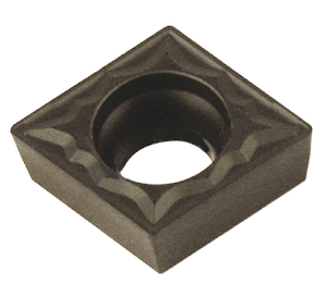 Korloy 80° Diamond Indexable Carbide Turning / Boring Insert, CCMT3(2.5)1-HMP NC3120