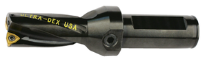 Ultra-Dex Indexable WCMX Drill Holder, 0.625" Drill Dia., 7.756" Length - UD-0625-2D-0630 - 22-590-700