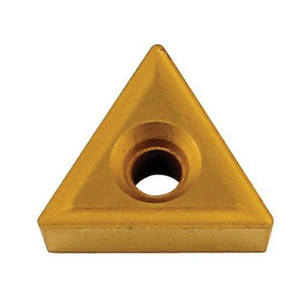 Precise TiC65 TiN Coated Carbide Insert, 60º Triangle TT-221