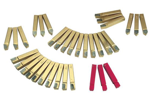 Precise 1/2" 35 Piece Grade C5/C6 Carbide Tipped Tool Bit Set