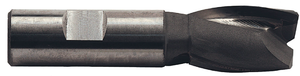 Precise 2 Flute 1-3/4" Size Carbide Tipped Heavy Duty Center Cutting End Mill, 1-1/4" Shank, Length of Cut 2-5/8", 6-1/8" OAL