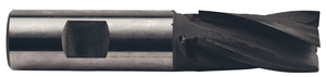 Precise 4 Flute 3/4" Size Carbide Tipped Heavy Duty Non-Center Cutting End Mill, 3/4" Shank, Length of Cut 1-27/64", 3-3/4" OAL
