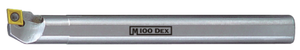 Micro 100 Indexable Coolant-Thru Boring Bar Left Hand, 3/8" Shank,.490" Minimum Bore, 4-1/2" OAL - A06J-SCLCL-2