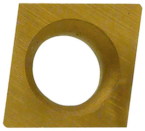 Everede Indexable Carbide Turning Insert, 80° Diamond CDCD-07, 0.008" Radius, Grade CS2