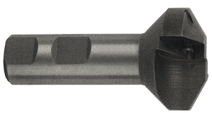 Everede 60° Chamfer Angle 3 Insert Countersink Holder, 1" Shank Dia. 120° Point Angle, .277" Length of Cut - CHM-750-60