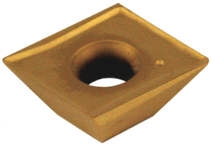 Everede TiN Coated Indexable NC Spot Drill Insert 82° Angle V08212T3-NC2071, 5/8" Shank Diameter