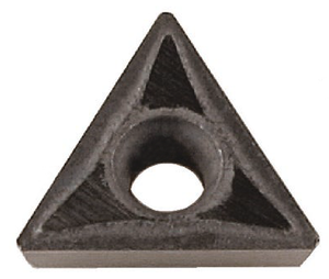 APT 60° Triangle, Indexable Carbide Turning / Boring Insert, I.C. 3/8", Grade C2 - TPGH321C2 - 24-599-570