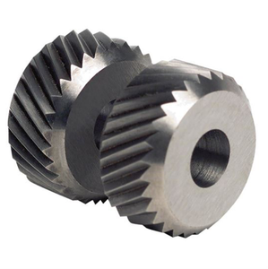 Form Roll Standard Face Diamond Pattern Knurl, 3/4"Dia. Pitch 14