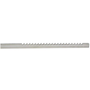 Precise 22mm F-1 HSS Metric Keyway Broach, 1" x 20-1/4", .8651-.8671" Tolerance