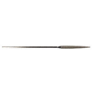 MDT Diamond Mini File, Medium Double Half-Round: 3/16" width x 3/32" thickness - 2191-D126