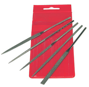 MDT 5 Piece Diamond Mini File, Medium Set - SET-D126