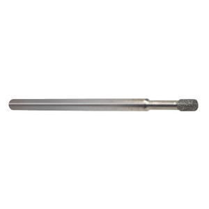 MDT Single Layer Diamond Cylinder Mandrel, Fine 220 Grit, .030" Head Dia., 3/32" Head Length, 1/4" Undercut Length - ADM-30F