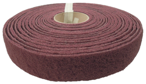 Precise Non-Woven Roll, Aluminum Oxide Abrasive Very Fine 2"W x 30ft.L