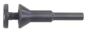 Shur-Kut Mandrel for Unitized Wheel, 1/4" Thick, 1/4" Arbor Hole, Style W-14