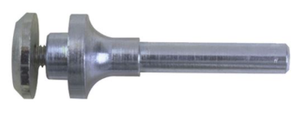 Shur-Kut Mandrel for Unitized Wheel, 1/4" Thick, 1/4" Arbor Hole, Style D12-1 - 53-050-333