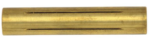 Acro Laps Brass Barrel for Barrel Lap, 1/4" Diameter, 1-1/4" Length