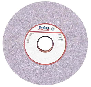 Radiac 8" Dia. Ceramic Surface Grinding Wheel, 8" x 1/2" x 1-1/4", 46I Grit - 3407834