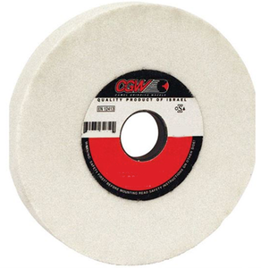 CGW White Surface Grinding Wheel, 7"x 1/4"x 1-1/4" No Recess, 150K Grit - 34610