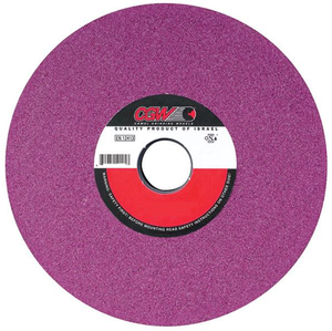 CGW Ruby Surface Grinding Wheel, 8" x 1/2" x 1-1/4", Type 01, 46H Grit - 59005 - 53-210-036