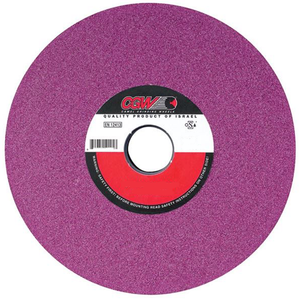 CGW Ruby Surface Grinding Wheel, 8" x 1/2" x 1-1/4", Type 01, 60K Grit - 59007 - 53-210-044