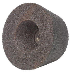 Radiac Resinoid Flaring Cup Wheel, 6"/4-3/4" x 2" x 5/8"-11 Cup, Rim: 1-1/2" Back: 3/4"