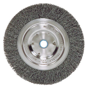 Weiler Bench Grinder Wheel, 6" Diameter, 5/8" Medium Face Width - 02325