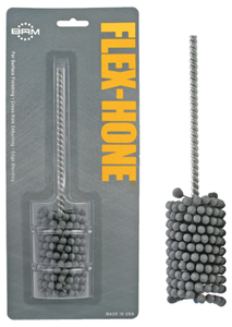 Flex-Hone Silicon Carbide Honing Tool, 1-1/2" Max. Bore Diameter, 120 Grit, 8" OAL - BC 1-1/2"