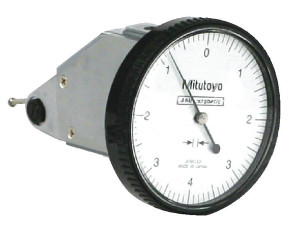 Mitutoyo Vertical Dial Test Indicator, 0 - 0.008" Range, 0-4-0 Reading - 513-453-10E
