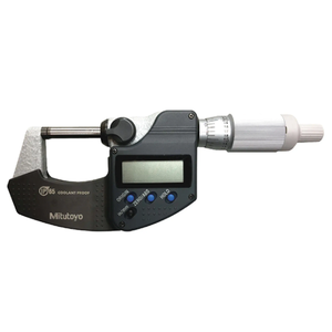 Mitutoyo IP65 Electronic Coolant Proof Micrometer, 0-1" Range, Calibrated, Ratchet Thimble, Non SPC Output