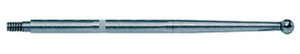 Accurate Replacement Tip #Z6225 for BesTest & Interapid Dial Test Indicators, 13/16" Tip Length, 0.080" Tip Diameter, Steel