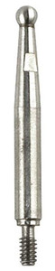 Accurate Replacement Tip #Z6065 for Teclock Dial Test Indicators, 3/4" Tip Length, 0.078" Tip Diameter, Steel - 57-030-273