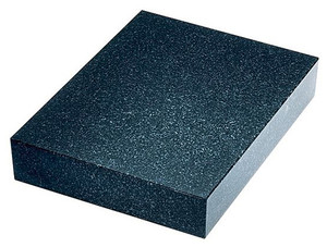 Precise Black Granite Surface Plate, Grade B, 12" x 18" x 3"