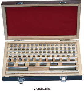 Precise 81 Piece .1001" thru 4" Grade A+ Precision Gage Block Set - PAA-81 - 57-046-004