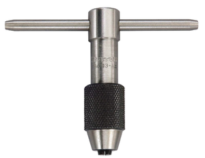 Starrett T-Handle Tap Wrench, 1/16" to 3/16", 1.6mm to 4.7mm Range - 93A Starrett T-Handle Tap Wrench, 1/16" to 3/16", 1.6mm to 4.7mm Range - 93A
