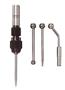 Starrett 5 Piece Wiggler & Center Finder Set - S828HZ