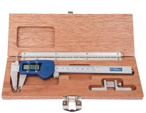 Fowler Shockproof Dial Caliper & Depth Attachment Combo, 54-008-715