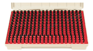 Vermont Gage Black Guard Class ZZ 250 Piece Pin Gage Set, .251" thru .500" Range, Minus - 57-062-934