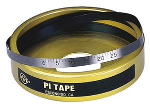 PI Tape Periphery Tape Measure, 2" to 24" Range, Thickness: .010" - P1SP - 57-065-852