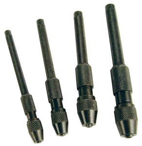 Precise 4 Piece Pin Vise Set, 0" - .187" Range - 120