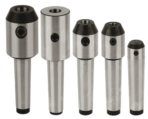 Precise 5 Piece 3MT End Mill Holder Set - Type B Drawbar End, 3/16" to 3/4"- 67-130-902